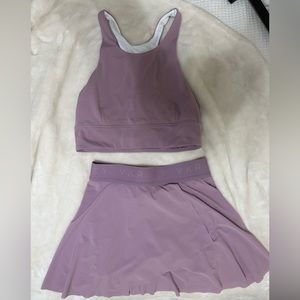 Varley skort & tank, large top small bottom (originally sold seperately)